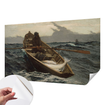 Selbstklebende Fototapete fürs Schlafzimmer Fischer auf See