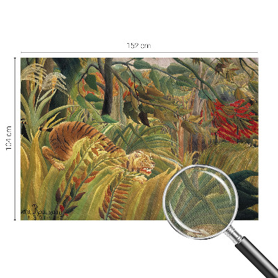 Moderne Fototapete nach Maß Exotischer Tiger