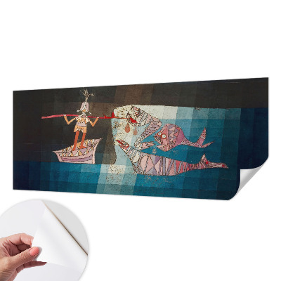 Motivtapete fürs Wohnzimmer Fischerjäger