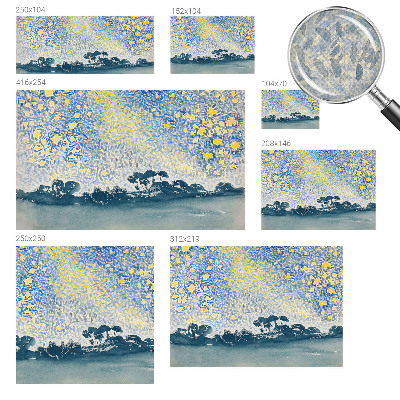 Vintage tapete Sternabstraktion