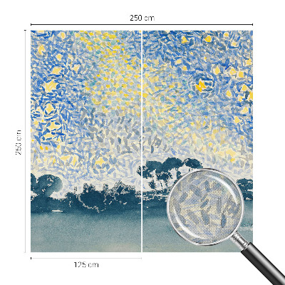 Vintage tapete Sternabstraktion