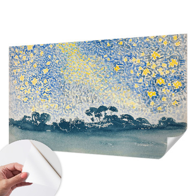 Vintage tapete Sternabstraktion