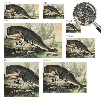 Selbstklebende Fototapete Meeresgigantismus