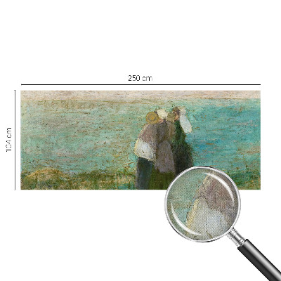 3D-Fototapete fürs Schlafzimmer Spiegelung am Meer