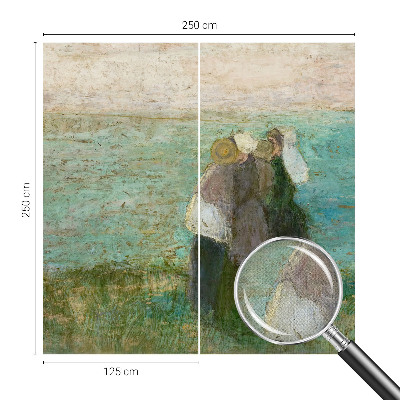 3D-Fototapete fürs Schlafzimmer Spiegelung am Meer