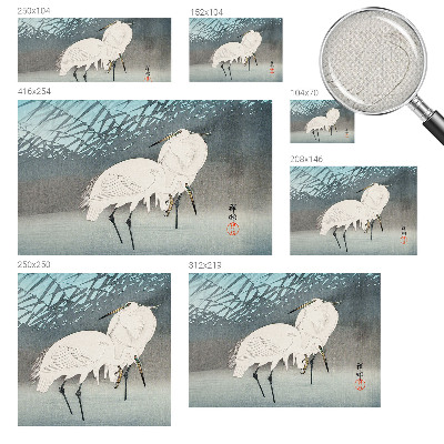 Fototapete nach Maß Zarte Vögel