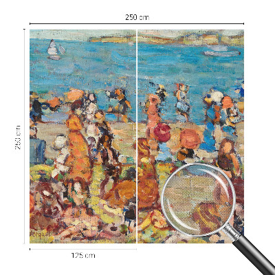 Moderne Fototapete nach Maß Strandszene