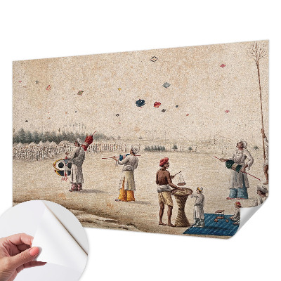 Motivtapete fürs Wohnzimmer Steigende Drachen