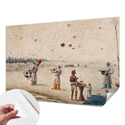 Motivtapete fürs Wohnzimmer Steigende Drachen