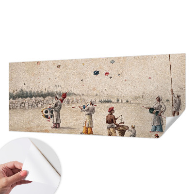 Motivtapete fürs Wohnzimmer Steigende Drachen