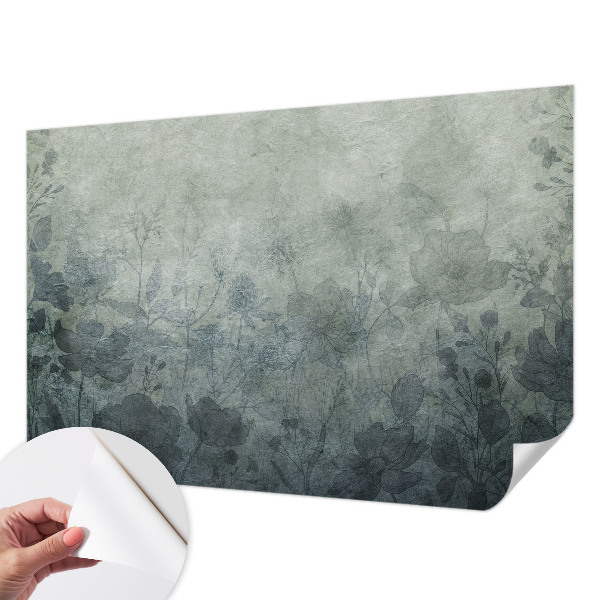 Selbstklebende Fototapete für die Wand Pflanzeneleganz