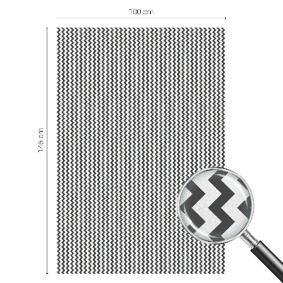 Folie für Fenster blickdicht Zickzackmuster