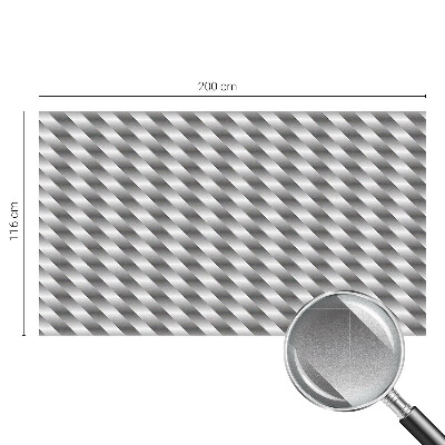 Sichtschutzfolie Fenster Buntglasoptik Geometrische Streifen