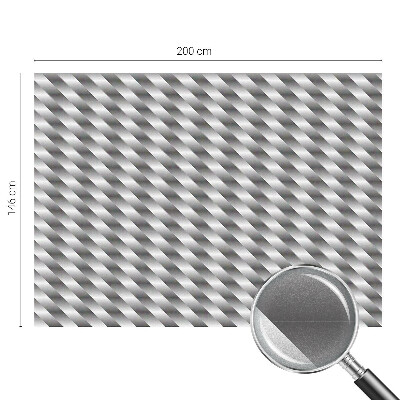 Sichtschutzfolie Fenster Buntglasoptik Geometrische Streifen