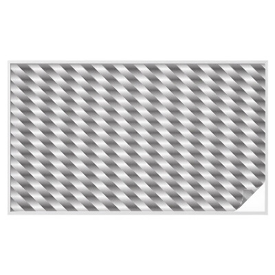 Sichtschutzfolie Fenster Buntglasoptik Geometrische Streifen