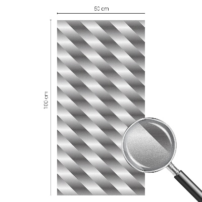 Sichtschutzfolie Fenster Buntglasoptik Geometrische Streifen