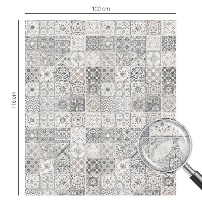 Fensterfolie Sichtschutz Geflieste Muster