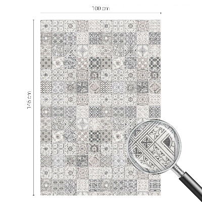 Fensterfolie Sichtschutz Geflieste Muster