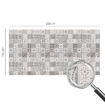 Fensterfolie Sichtschutz Geflieste Muster