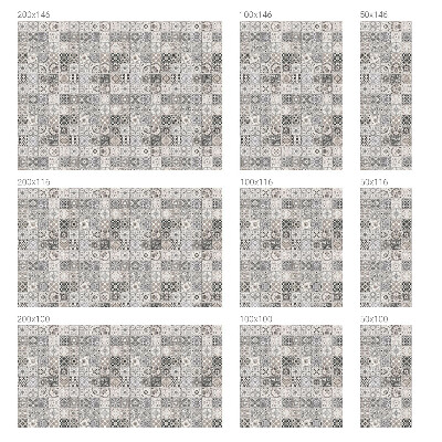 Fensterfolie Sichtschutz Geflieste Muster