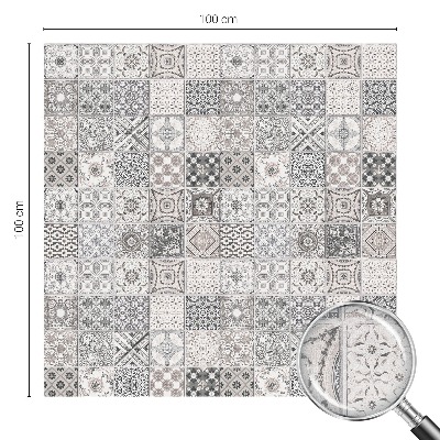 Fensterfolie Sichtschutz Geflieste Muster