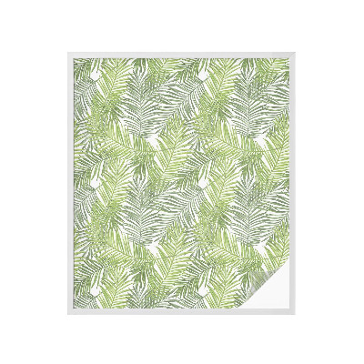 Klebefolie Fenster Sichtschutz Pflanzenmuster