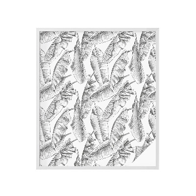 Klebefolie Fenster Sichtschutz Tropische Blätter