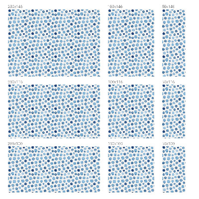 Klebefolie Fenster Sichtschutz Aquarellpunkte