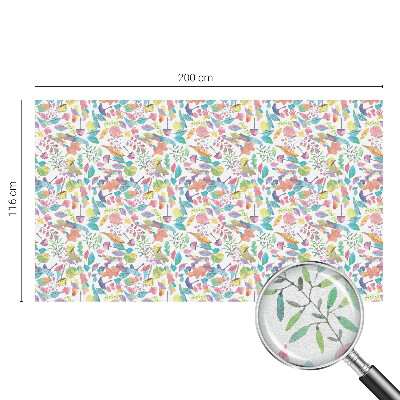 Folie für Fenster blickdicht Farbenfrohe Komposition