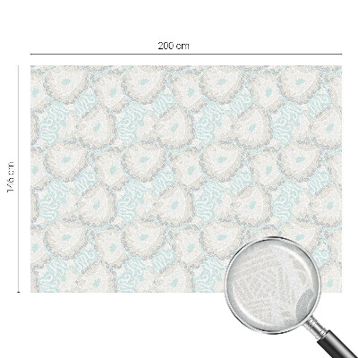 Sichtschutzfolie Fenster Buntglasoptik Zarte Federn