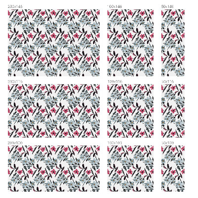 Fensterfolie Sichtschutz Blumenmuster