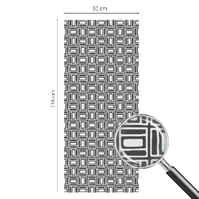 Fensterfolie Sichtschutz Energiemuster