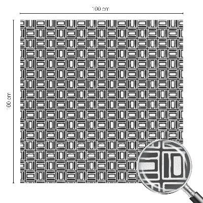 Fensterfolie Sichtschutz Energiemuster