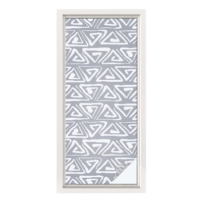 Folie für Fenster blickdicht Geometrischer Minimalismus