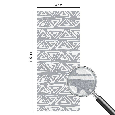 Folie für Fenster blickdicht Geometrischer Minimalismus