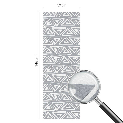 Folie für Fenster blickdicht Geometrischer Minimalismus