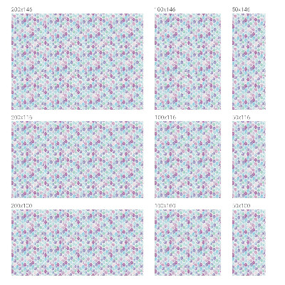 Sichtschutzfolie Fenster Buntglasoptik Pastellfarbene Punkte