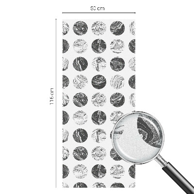 Klebefolie Fenster Sichtschutz Marmor-Eleganz