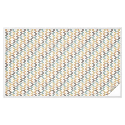 Fensterfolie Sichtschutz Geometrische Rauten