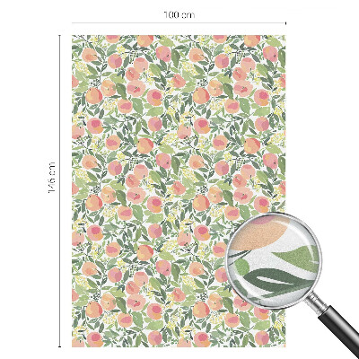 Folie für Fenster blickdicht Fruchtmuster