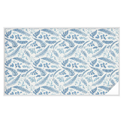 Sichtschutz Klebefolie Buntglasoptik Botanisches Muster