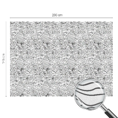 Fensterfolie Sichtschutz Holzlinien