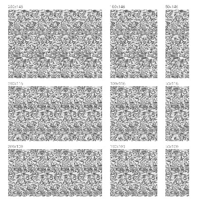 Fensterfolie Sichtschutz Holzlinien