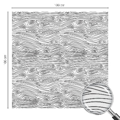 Fensterfolie Sichtschutz Holzlinien