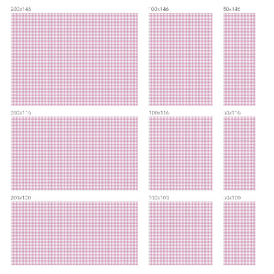 Klebefolie Fenster Sichtschutz Pastell-Check