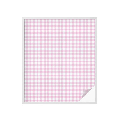 Klebefolie Fenster Sichtschutz Pastell-Check