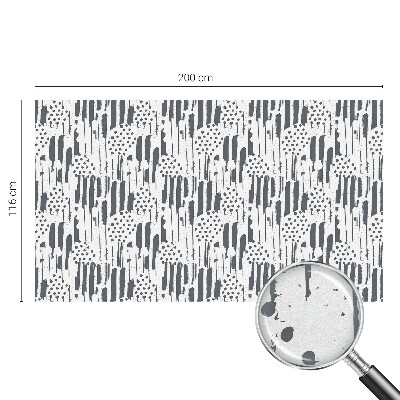 Fensterfolie Sichtschutz Streifen und Punkte