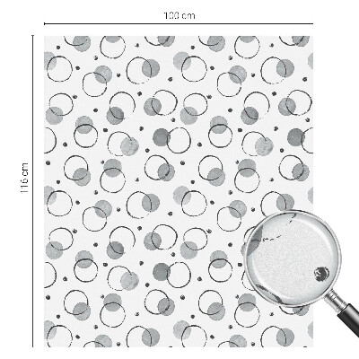 Sichtschutzfolie Fenster Buntglasoptik Graue Felgen