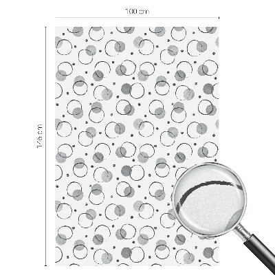 Sichtschutzfolie Fenster Buntglasoptik Graue Felgen