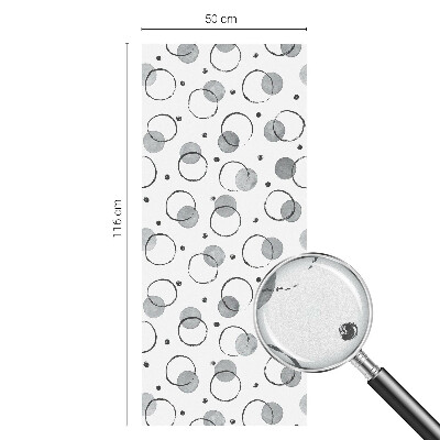 Sichtschutzfolie Fenster Buntglasoptik Graue Felgen